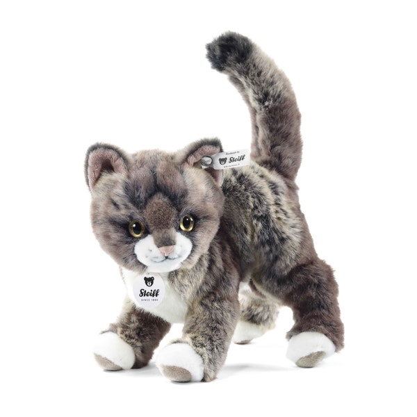 Kitty cat, 25 cm, light grey - Steiff.com