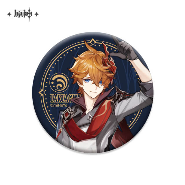 原神 缶バッジ Genshin タルタリヤ：グッズ(輸入) | ステラワース