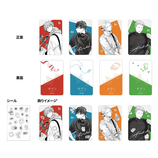 ギヴン」CODA：NextVerse シリーズ フォトカードセットB：グッズ(輸入