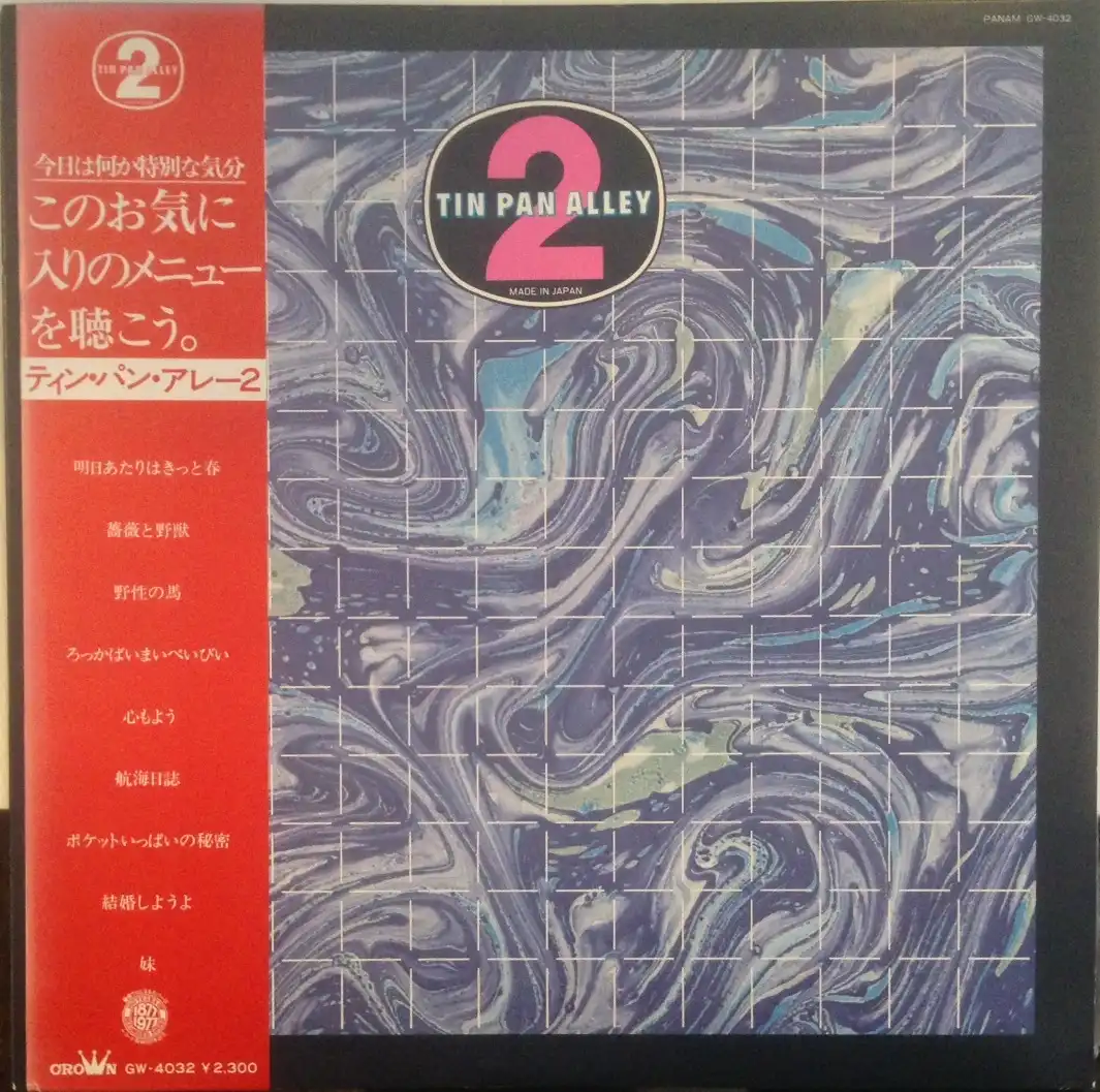 ティン・パン・アレー (TIN PAN ALLEY) / ティン・パン・アレー2 [LP