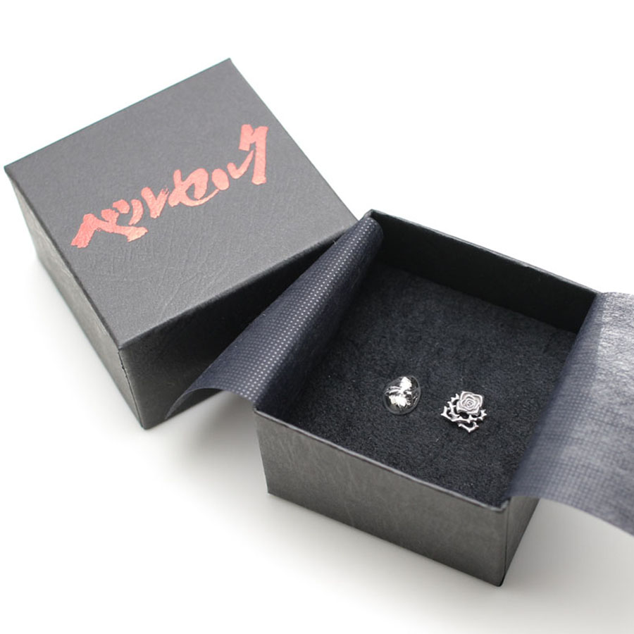 ベルセルク ベヘリット・烙印・薔薇 ピアス シルバーアクセサリー