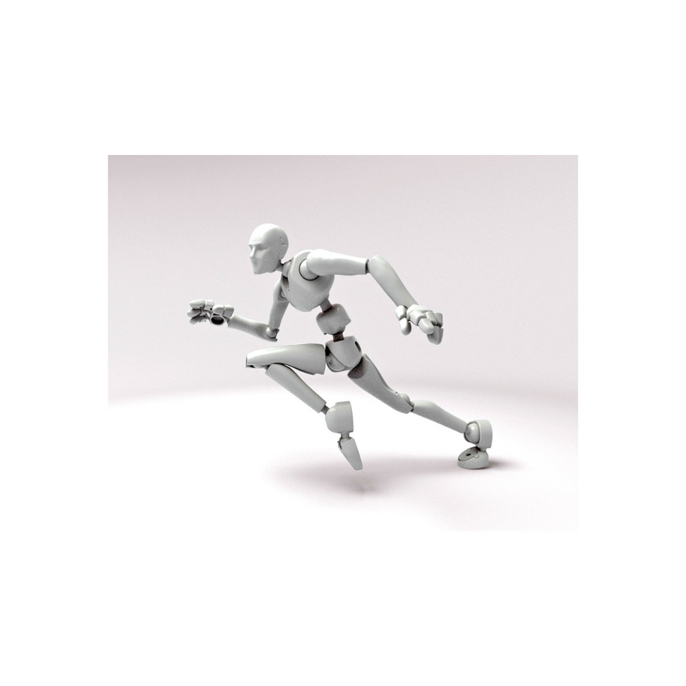 The Original Stickybones — Dark Storm or Blizzard | Poseable