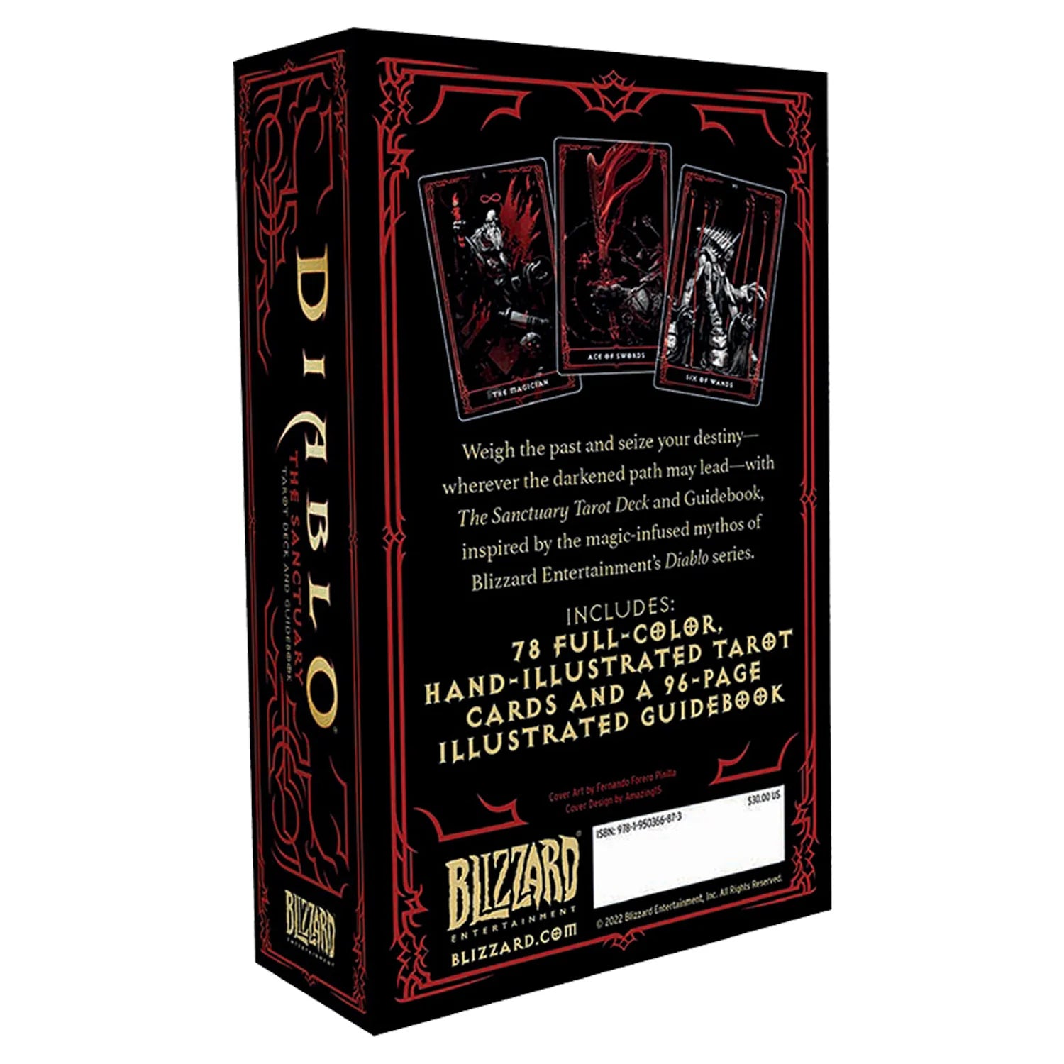 Diablo: The Sanctuary Tarot Deck and Guidebook – Stickerbombworld