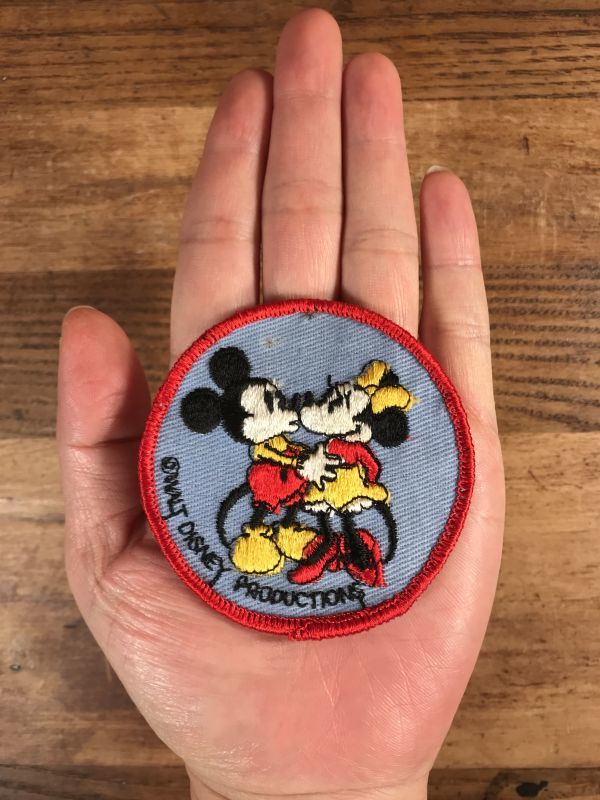 Disney Mickey & Minnie Mouse Patch ミッキー＆ミニーマウス