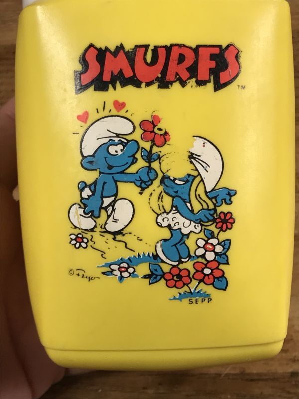 Smurfs Thermos Bottle スマーフ ビンテージ サーモスボトル 80年代