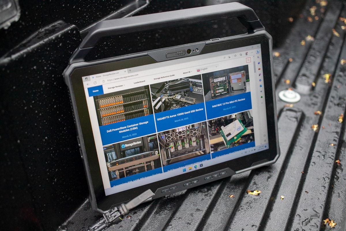 Dell Latitude 7230 Rugged Extreme Tablet Review - StorageReview.com