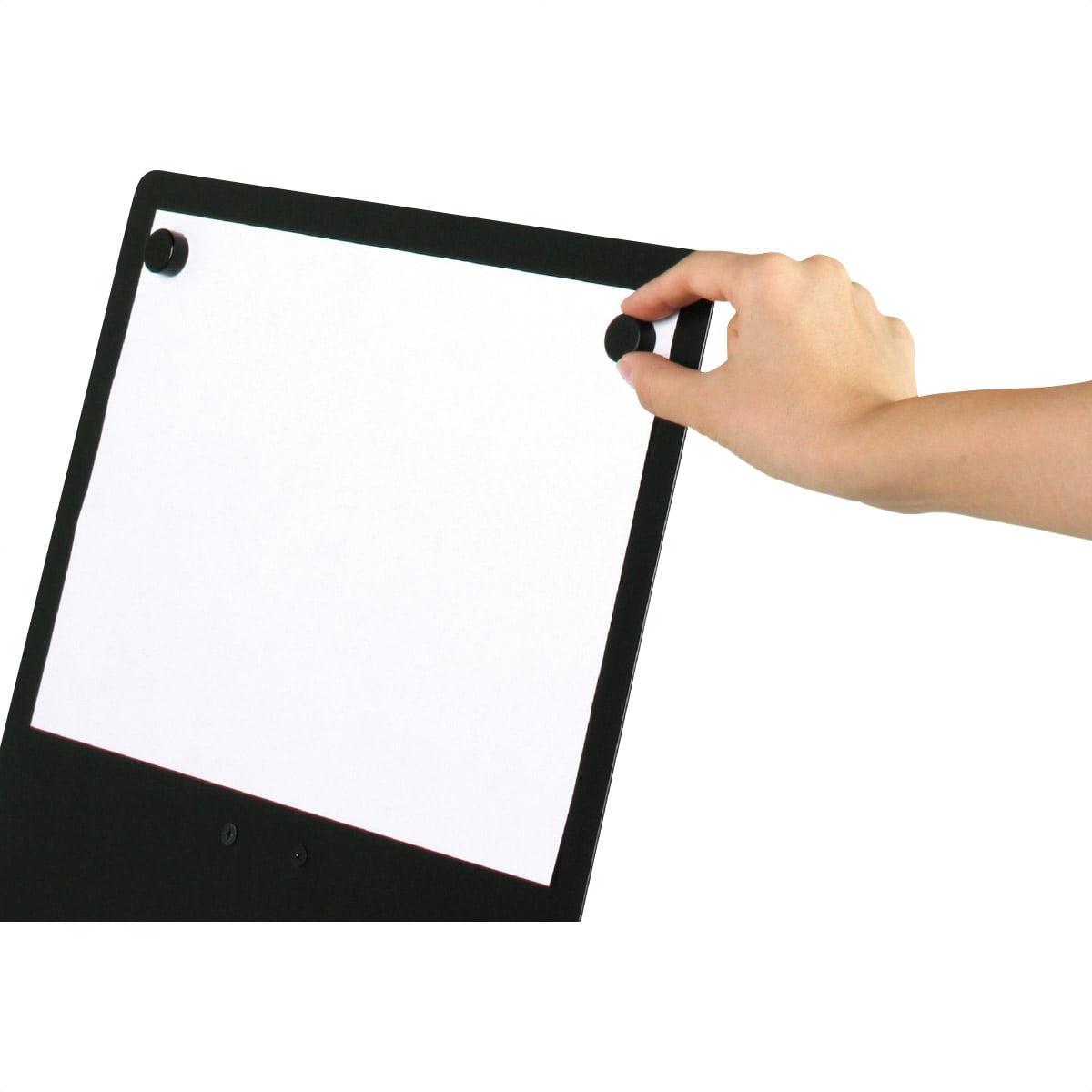 マグネットボード付きサインスタンド A3 タテ CQ-A3T