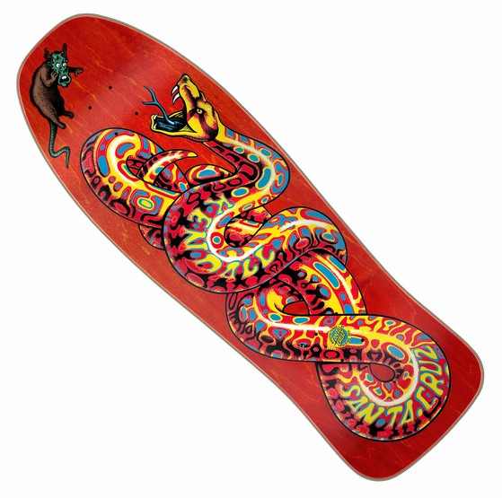 Santa Cruz Jeff Kendall Snake Re-Issue Deck 9.975 - Red - $75.00
