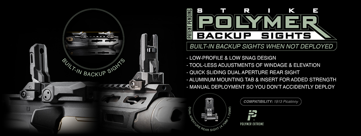 Strike Polymer Backup Sights