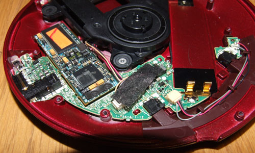 スタフ屋 ポータブルCDプレーヤー(SONY CD WALKMAN D-NE20)