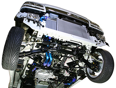 エブリイ用 インタークーラーパイプキット - スズキスポーツレーシング