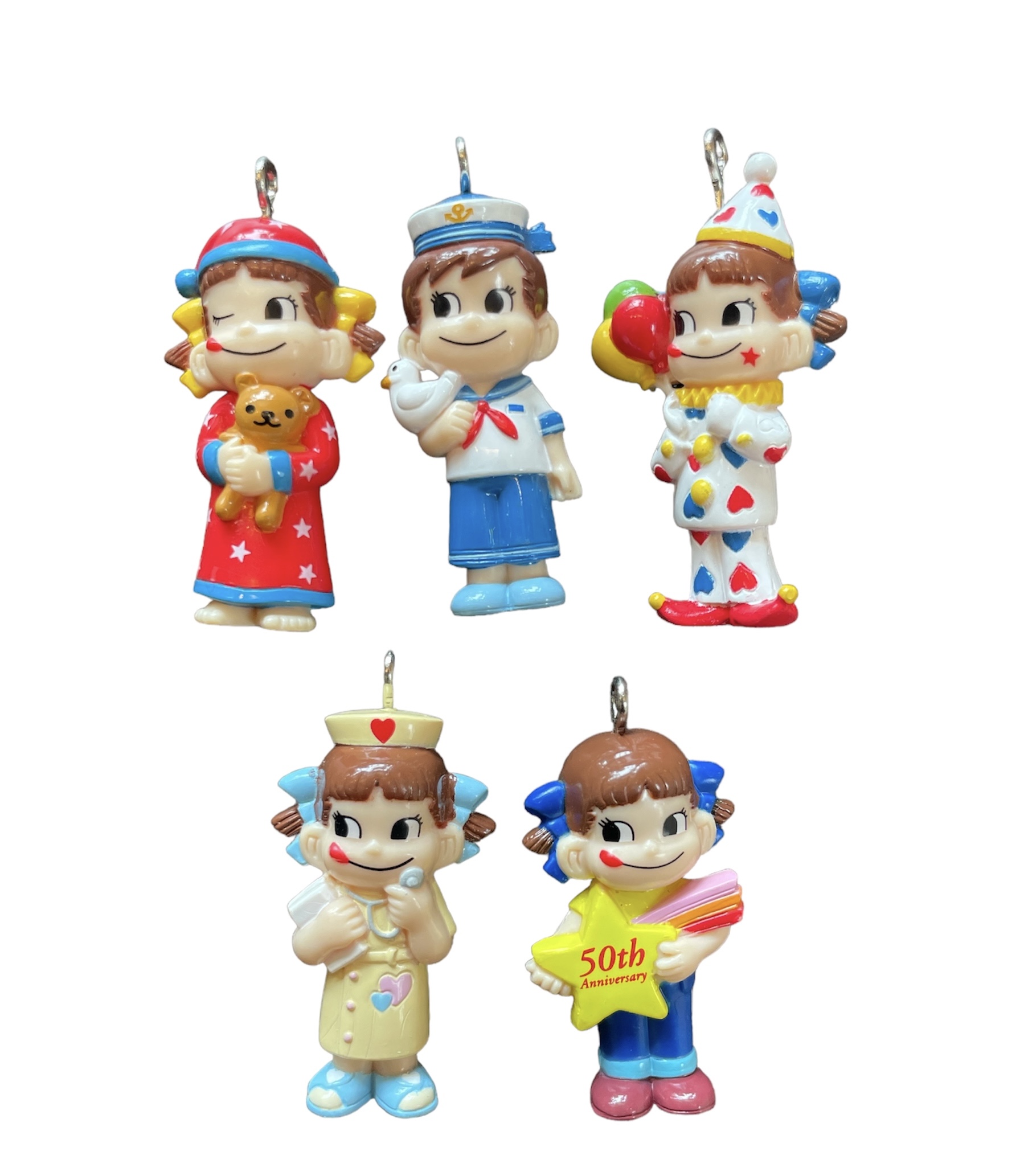 ペコちゃんポコちゃんミニドール9体セット レトロ雑貨 | Toy's雑貨SUZUYA