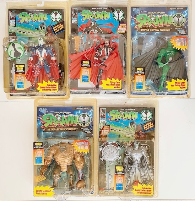 スポーンSPAWN5点セット コミックブックスペシャルエディション