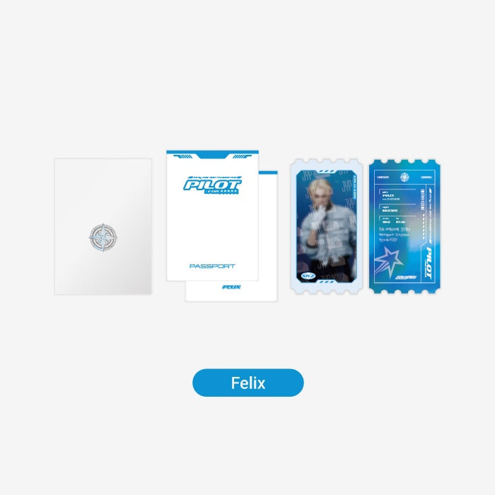 STRAY KIDS 3RD FANMEETING 'PILOT : FOR ' OFFICIAL MD - 01. PASSPO
