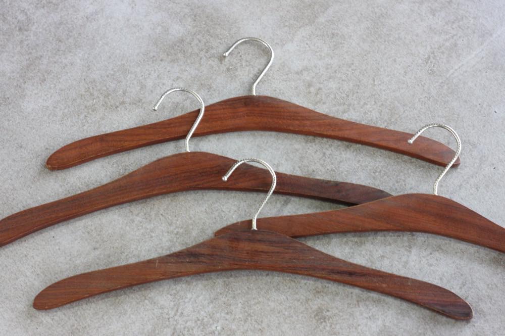 北欧雑貨ヴィンテージ チークハンガー