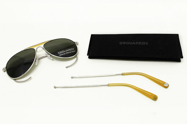 ディースクエアード サングラス DSQUARED2 DQ0144S 16N シルバー