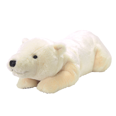 ひざしろくま ぬいぐるみ (L) - サンレモン