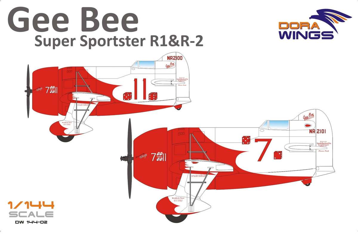 Gee Bee Super Sportster R1&R2 (2 in 1) Dora Wings 14402
