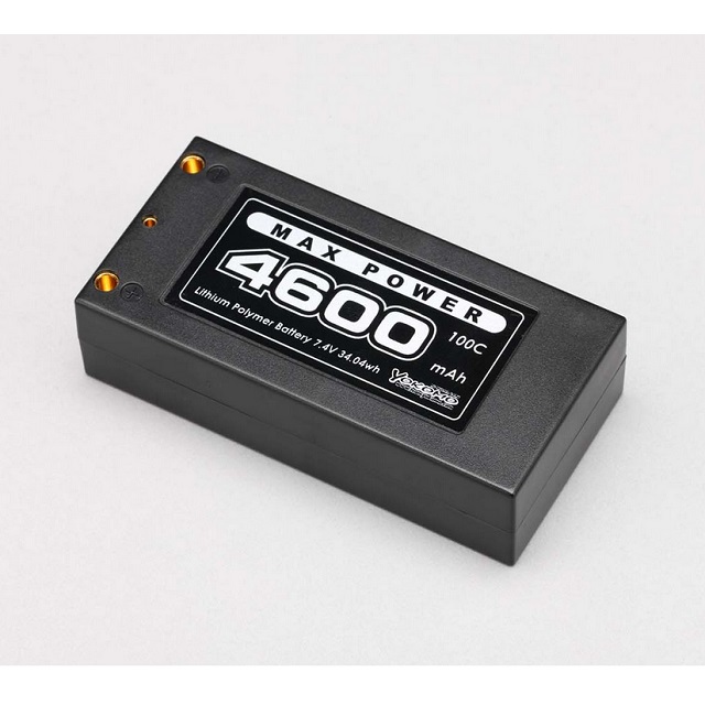 ヨコモ Li-po 4600mAh/7.4V 100C ショートサイズバッテリー [YB-V246BB