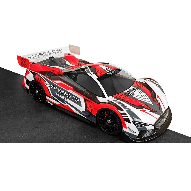 HYPER-GT8クリアーボディ1/8ホイールベース325mm [BDGT8-HYP
