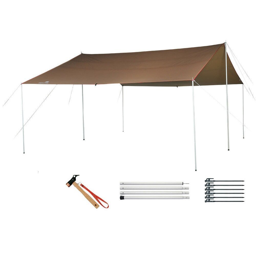 テント・タープ用 ペグ33本セット ペグハンマー付き スノーピーク