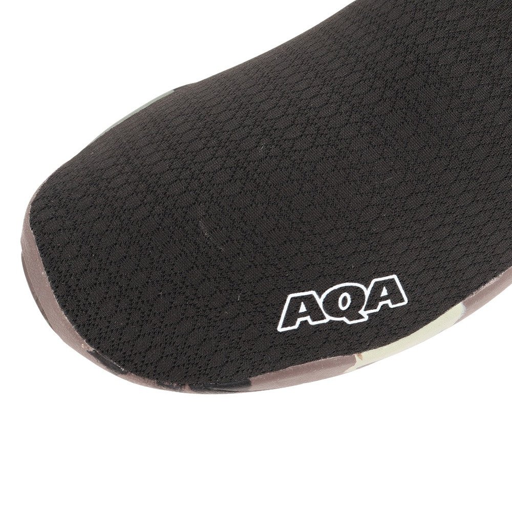 アクア（AQA）（メンズ）KW-4676 ハイカットマリンシューズ BK 25