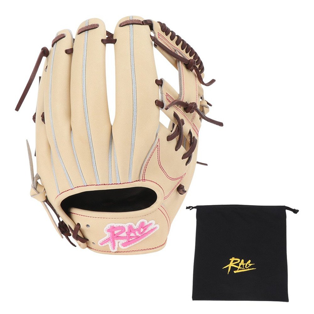 ラグデリオン（RAG de Lion）（メンズ）硬式用グラブ 内野手用 野球
