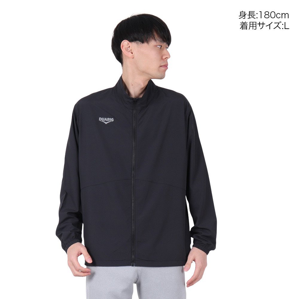 デュアリグ（DUARIG）（メンズ）絶耐撥水 UV ハイカウント布帛 ジップ