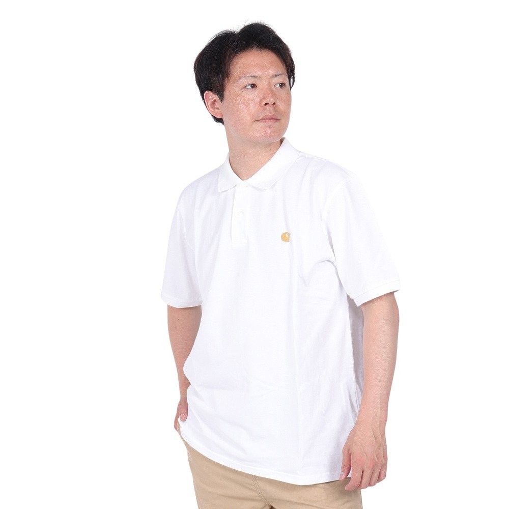 カーハート（CARHARTT）（メンズ）半袖ポロシャツ CHASE PIQUE