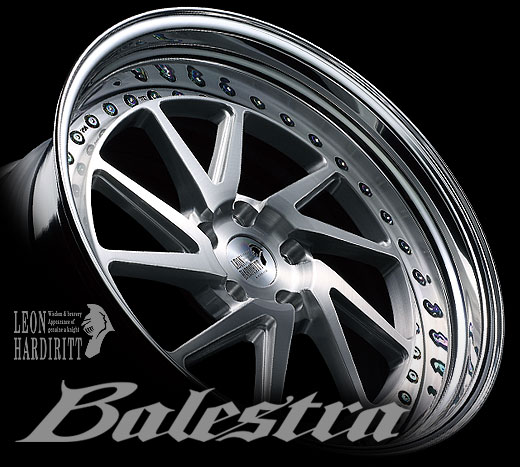 3ピースアルミホイール レオンハルト バレストラ LEONHARDIRITT
