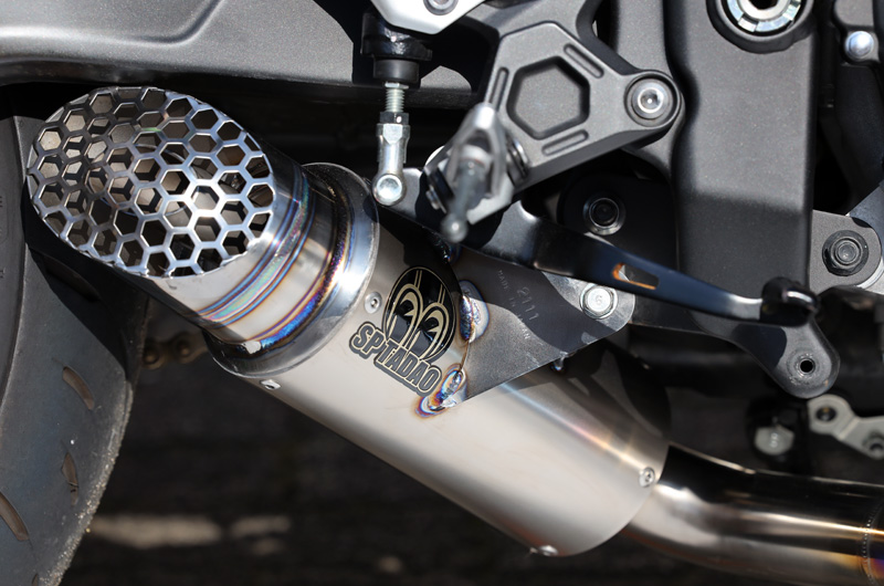 Kawasaki Ninja ZX-25R/SE (2BK-ZX250E) POWERBOX FULLチタンブルー