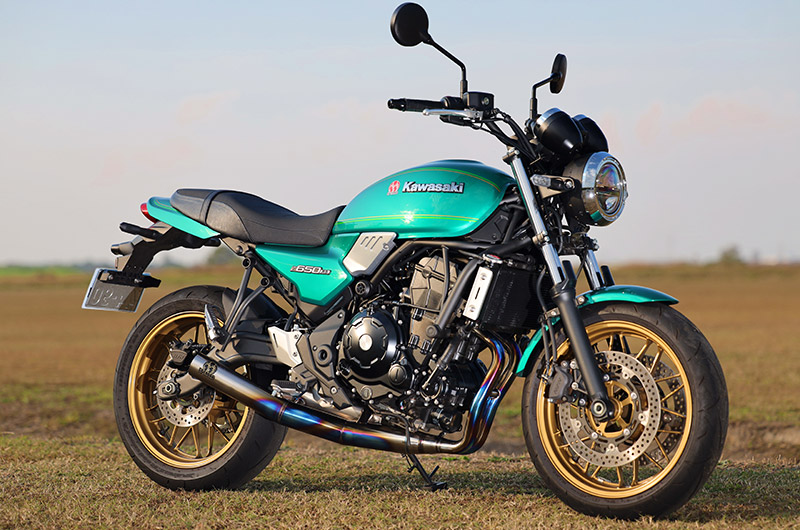 Kawasaki Z650RS (8BL-ER650M) POWERBOX FULL 2in1チタンブルー| SP