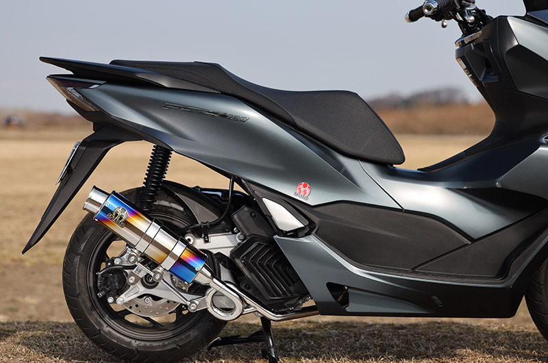 HONDA 2023~PCX160 (8BK-KF47) PURESPORT 'S' チタンブルー | SP忠男