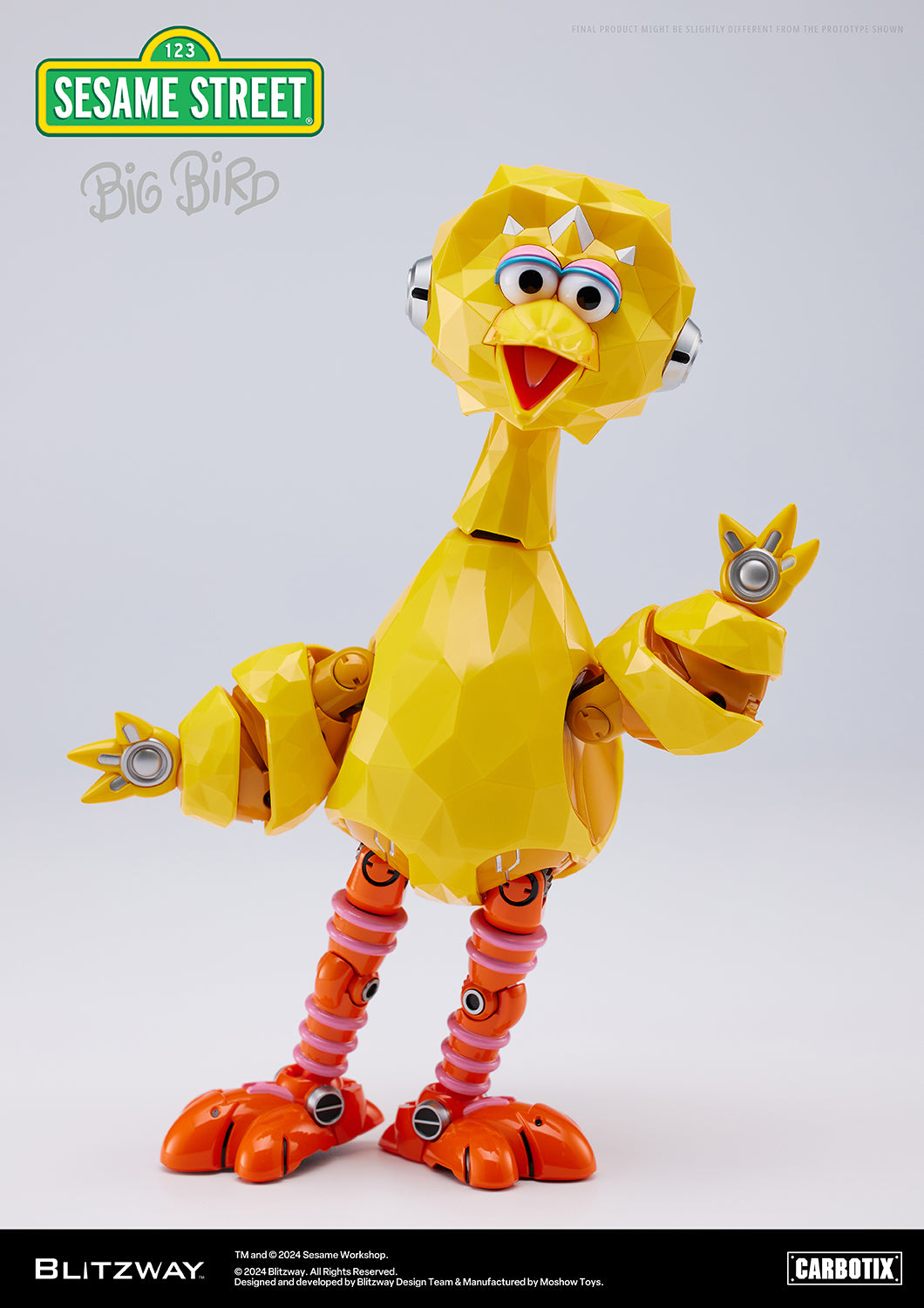 Sesame Street - Big Bird CARBOTIX Figure - Spec Fiction Shop