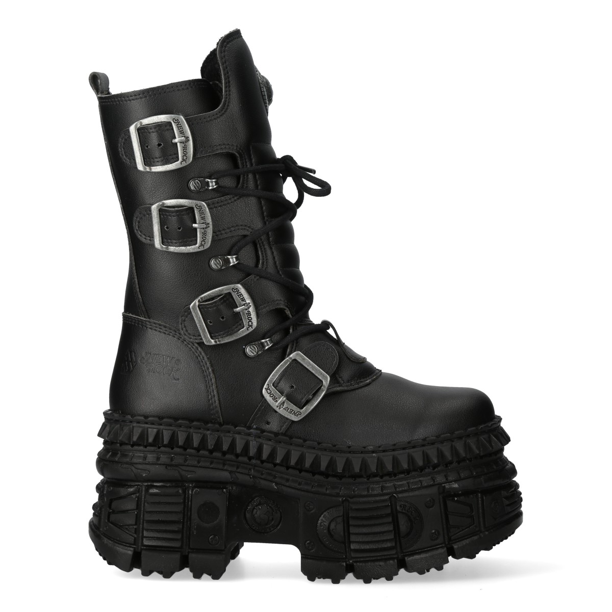 取り寄せ]M-WALL1473-V2 / 厚底ブーツ / 本革【NEW ROCK】 | Spider