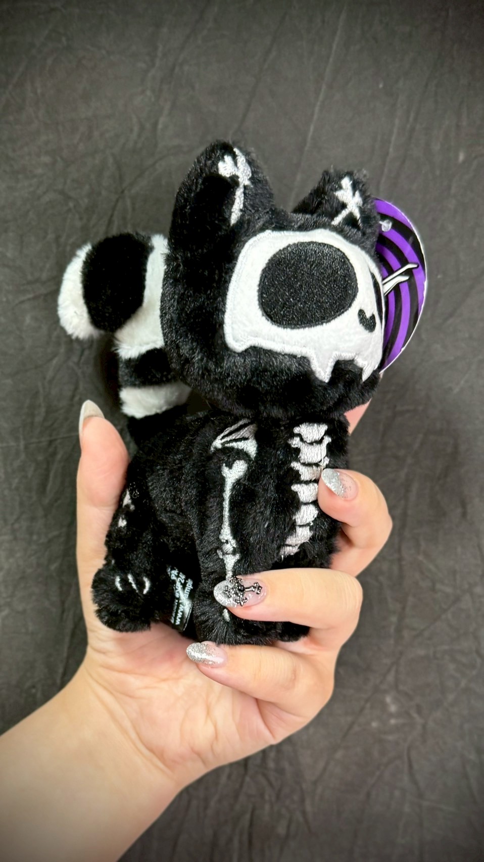 Skelekitty Plush Keychain / ぬいぐるみキーホルダー【VampireFreaks