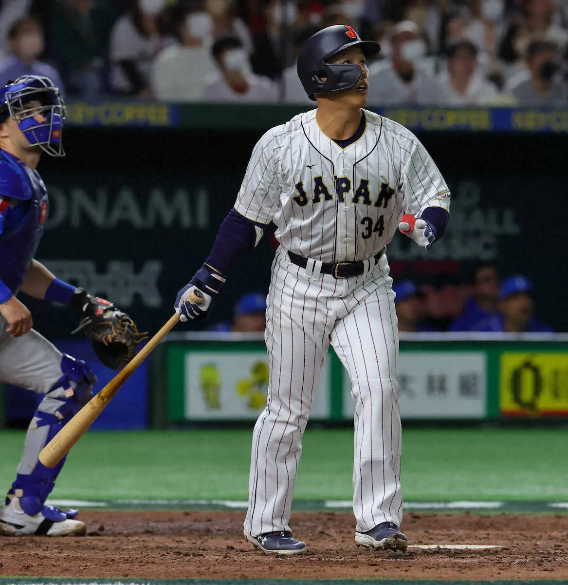 吉田正尚 待望の侍初アーチ！ 1次R8打点の大当たり戦士、4番昇格での