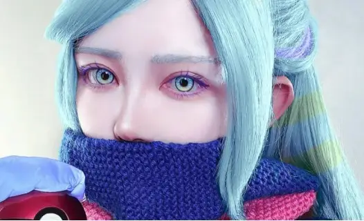 コスプレイヤー猫野れこ『ポケモンSV』編み物経験ゼロから気合で完成