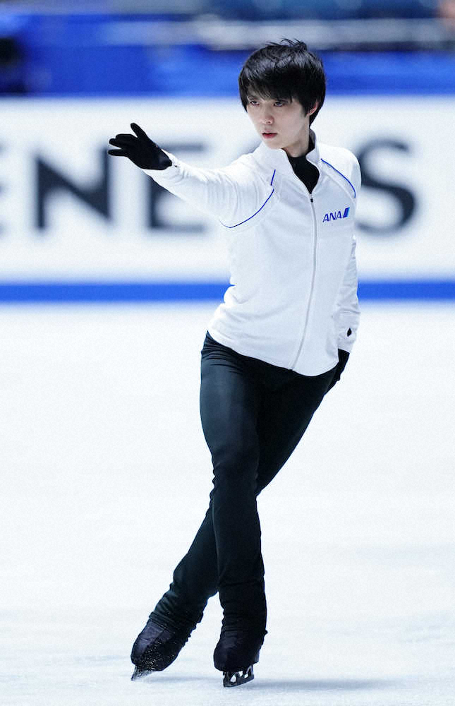 羽生結弦4年ぶり全日本へ 12月19日公式練習ドキュメント - スポニチ