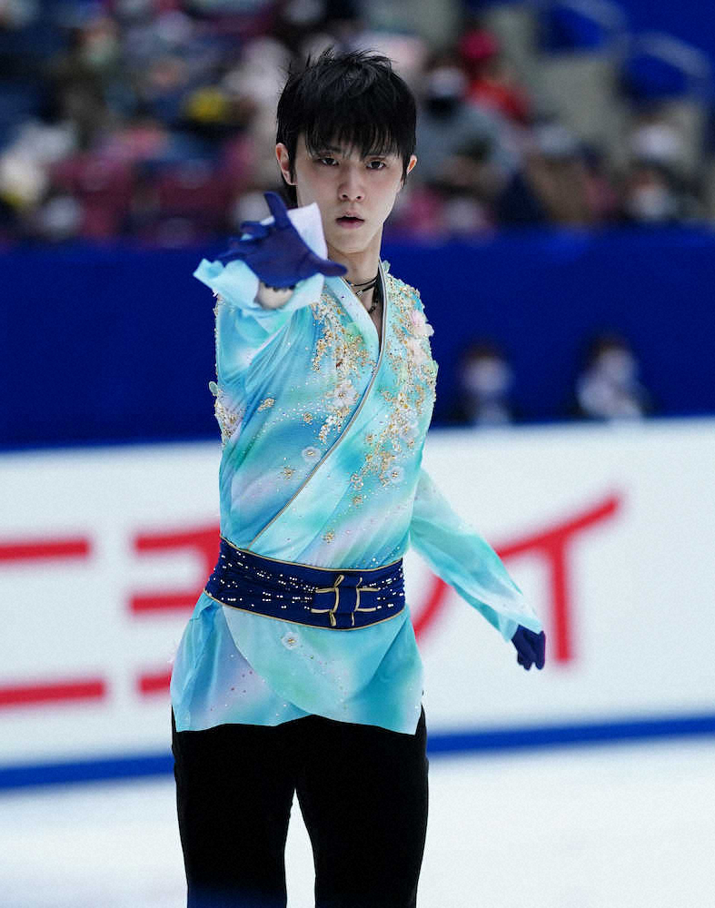 羽生結弦、5年ぶり全日本V 新プログラムで圧巻演技！宇野2位、鍵山3位