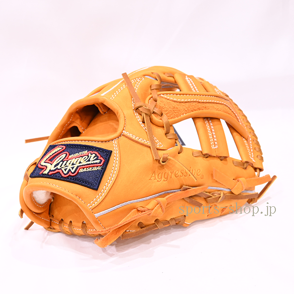 久保田スラッガー KSN-24MS 内野手用 KSオレンジ×タン C-7011 グローブ