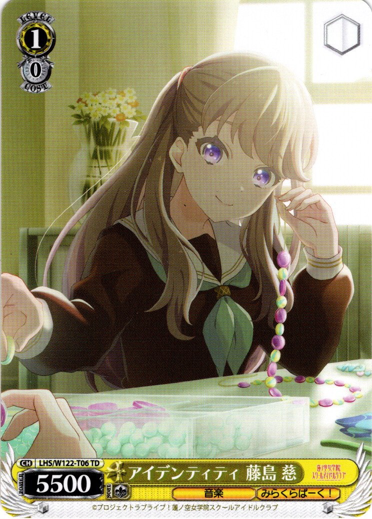 アイデンティティ 藤島 慈[WS_LHS/W122-T06TD] - マスターズスクウェア