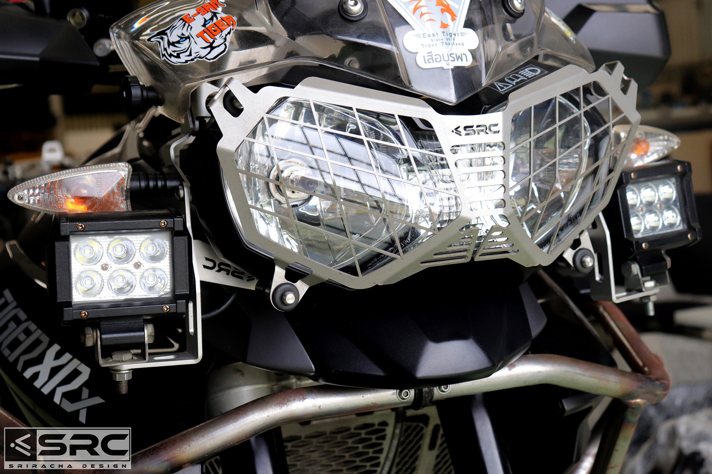 SRC Headlight Guard TRIUMPH TIGER 800 (SPECIAL ORDER) – SRC MOTO