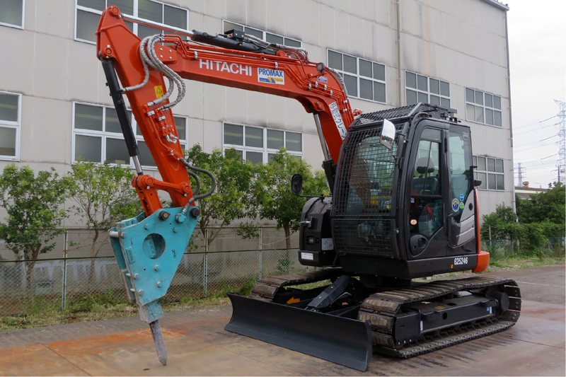 解体バックホークレーン仕様（ZX75US-5B） | エスアールエス株式会社