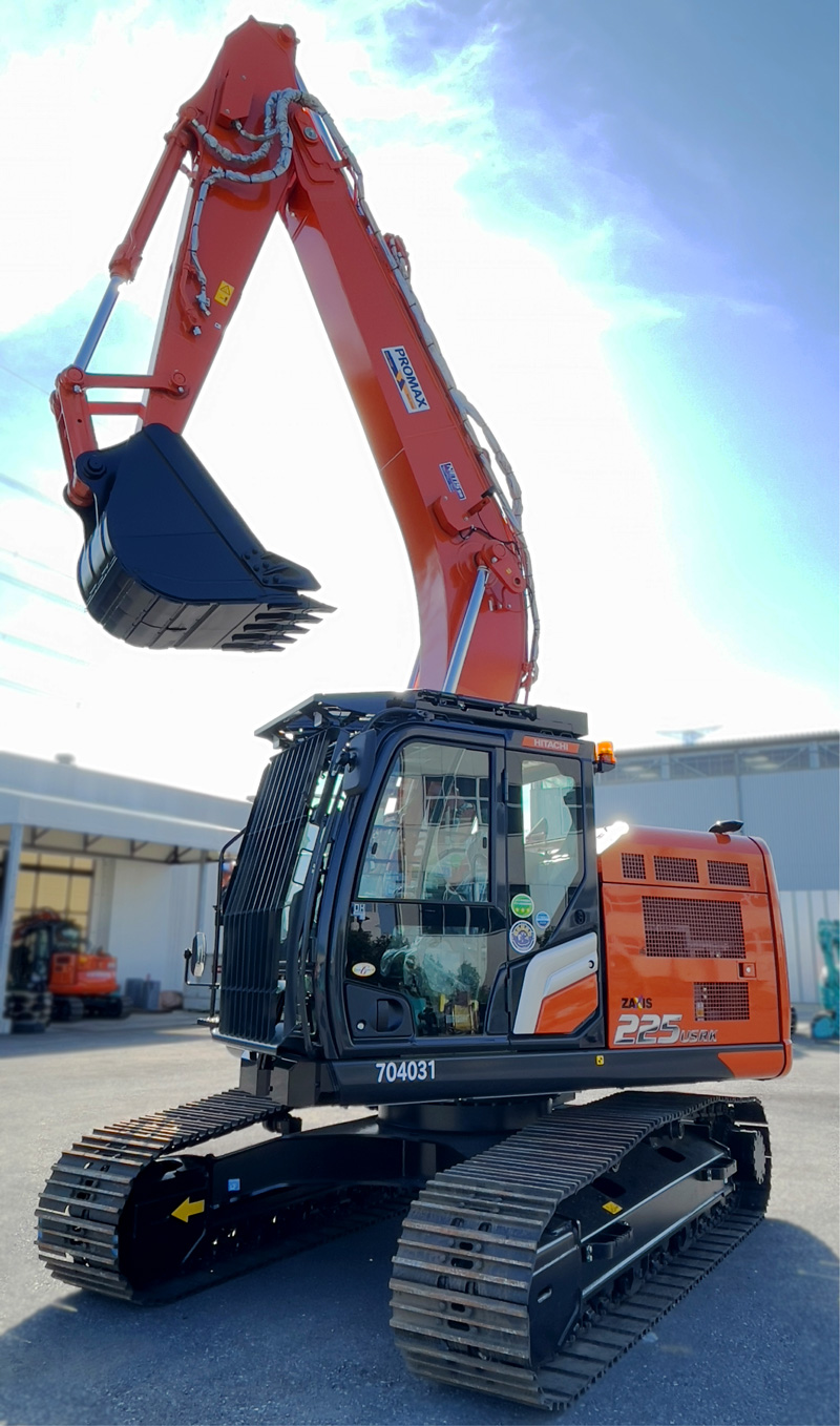 解体バックホークレーン仕様（ZX225USRK-7） | エスアールエス株式会社