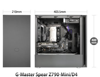 G-Master Spear Z790-Mini/D4 （このモデルは販売終了しました