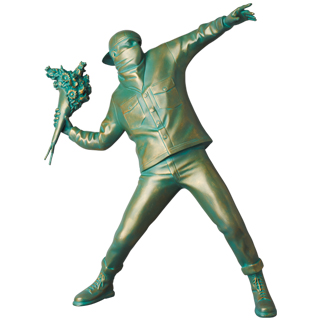 FLOWER BOMBER BRONZE STATUE – Sync.