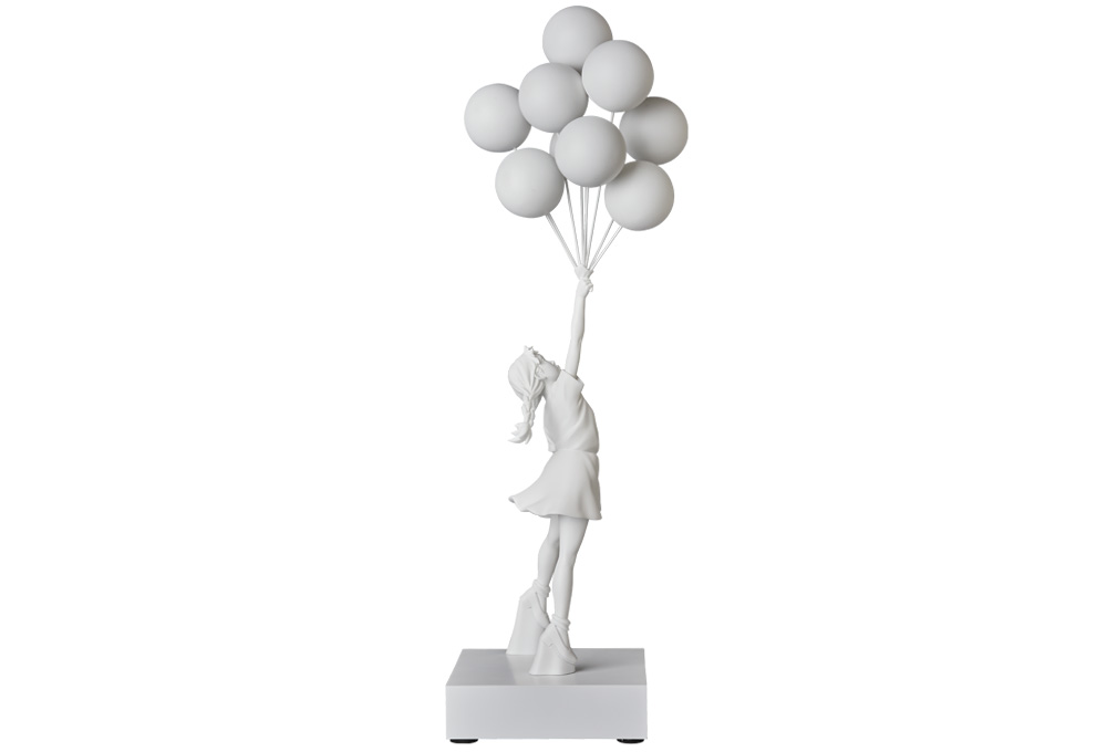 Flying Balloons Girl – Sync.