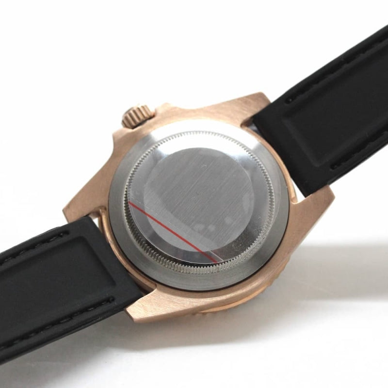 正美堂オリジナルウォッチ/ブロンズケース/和柄文字盤/スイス製自動