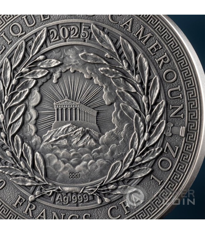 CHIMERA Great Greek Mythology 1 Oz Silver Coin 1000 Francs